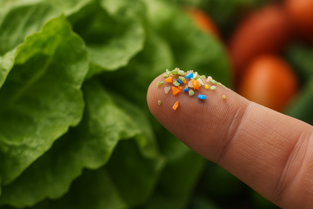 Mikroplastik im Salat? Was wirklich in deinem Blattgemüse steckt