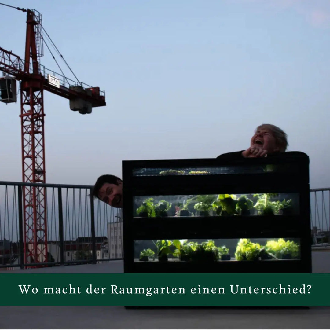 Raumgarten makes the difference - back to the roots. our greenery