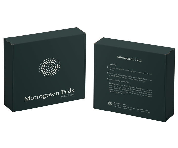 Microgreen Pads - Rucola - Set 8 Stk.